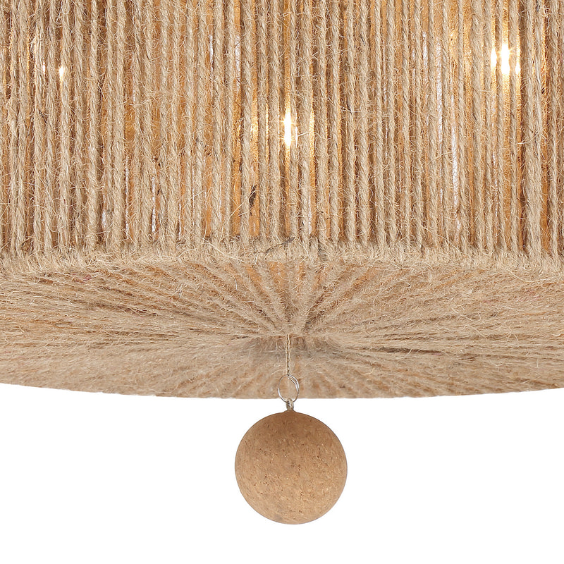 Crystorama JES-B7103-BS Jessa Three Light Flush Mount Burnished Silver Alternate Image 4.jpg