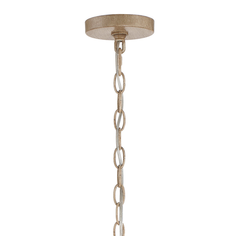 Crystorama JES-B7105-BS Jessa Five Light Pendant Burnished Silver Alternate Image 4.jpg