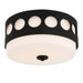 Crystorama KIR-B8100-BF Kirby Two Light Flush Mount Black Forged Alternate Image.jpg