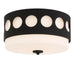 Crystorama KIR-B8100-BF Kirby Two Light Flush Mount Black Forged Alternate Image 2.jpg