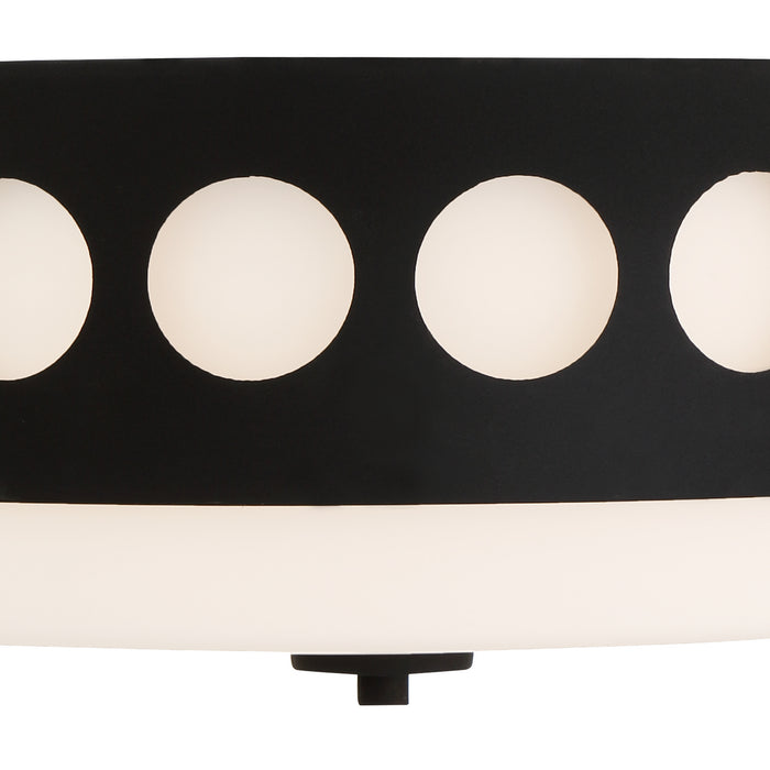 Crystorama KIR-B8100-BF Kirby Two Light Flush Mount Black Forged Alternate Image 4.jpg
