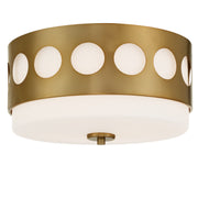 Crystorama KIR-B8100-VG Kirby Two Light Flush Mount Vibrant Gold Alternate Image 2.jpg