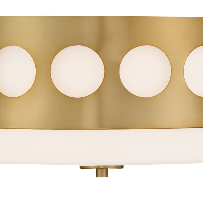 Crystorama KIR-B8100-VG Kirby Two Light Flush Mount Vibrant Gold Alternate Image 4.jpg