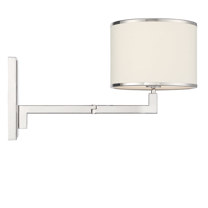 Crystorama MAD-B4101-PN Madison One Light Wall Sconce Polished Nickel Alternate Image 2.jpg