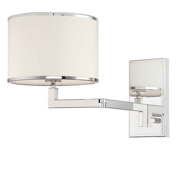 Crystorama MAD-B4101-PN Madison One Light Wall Sconce Polished Nickel Alternate Image 4.jpg