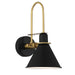 Crystorama MED-B5501-MK Medford One Light Wall Sconce Matte Black Alternate Image.jpg