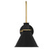 Crystorama MED-B5501-MK Medford One Light Wall Sconce Matte Black Alternate Image 2.jpg