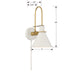 Crystorama MED-B5501-WH Medford One Light Wall Sconce White Alternate Image 4.jpg
