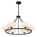 Crystorama PKR-B8506-BF Parker Six Light Chandelier Black Forged Alternate Image.jpg