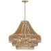 Crystorama SIL-B6006-BS Silas Six Light Chandelier Burnished Silver Alternate Image 2.jpg
