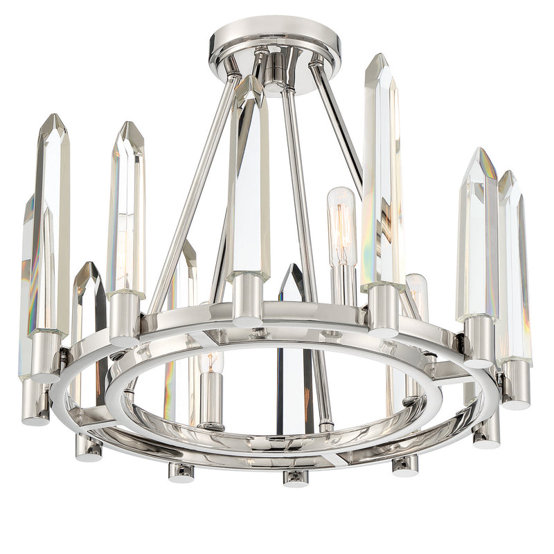 Crystorama WAT-B2004-PN Watson Four Light Semi Flush Mount Polished Nickel Alternate Image.jpg