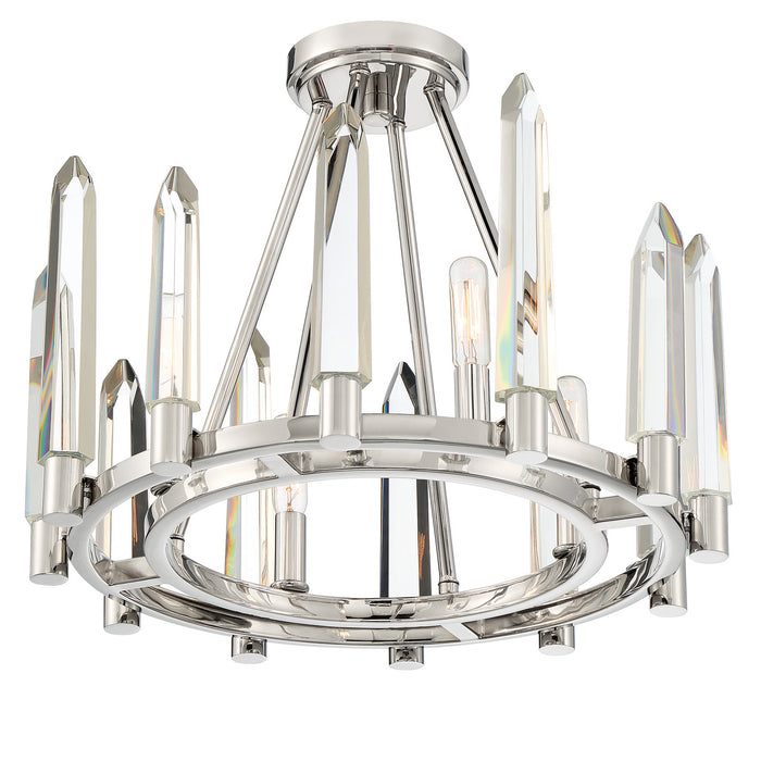 Crystorama WAT-B2004-PN Watson Four Light Semi Flush Mount Polished Nickel Alternate Image.jpg