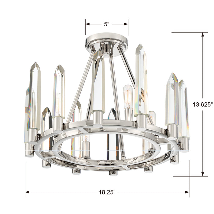 Crystorama WAT-B2004-PN Watson Four Light Semi Flush Mount Polished Nickel Alternate Image 4.jpg