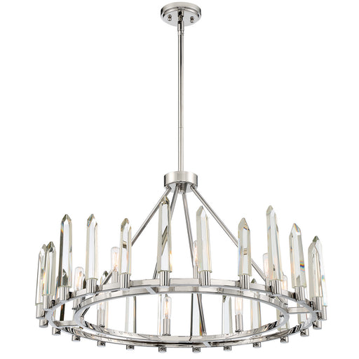 Crystorama WAT-B2008-PN Watson Eight Light Chandelier Polished Nickel Alternate Image.jpg