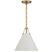 Crystorama XAV-B8301-VG Xavier One Light Pendant Vibrant Gold Alternate Image.jpg