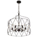 Crystorama ZUC-A9035-EB-GA Zucca Six Light Chandelier English Bronze / Antique Gold Alternate Image.jpg