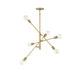 Shoppers Lighting SH10084NB Caroline Six Light Chandelier, Natural Brass Alternate Image.jpg