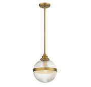 Shoppers Lighting SH70100NB Mia One Light Mini Pendant, Natural Brass Alternate Image 2.jpg