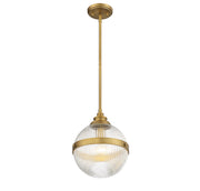 Shoppers Lighting SH70100NB Mia One Light Mini Pendant, Natural Brass Alternate Image 3.jpg