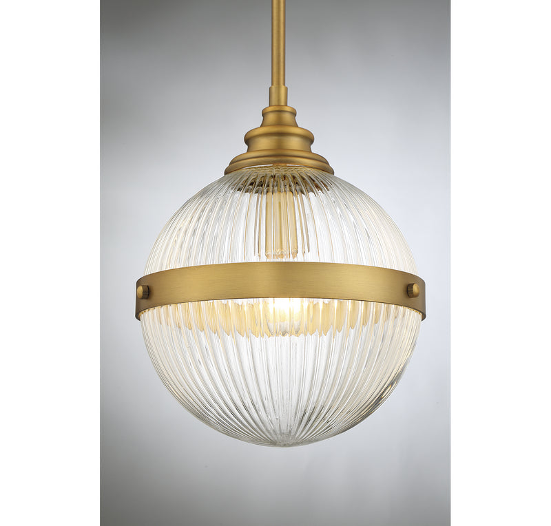 Shoppers Lighting SH70100NB Mia One Light Mini Pendant, Natural Brass Alternate Image 4.jpg
