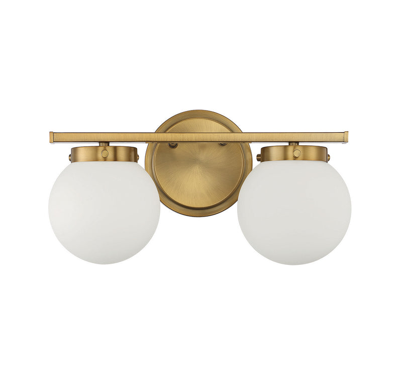 Shoppers Lighting SH80047NB Grace Two Light Bathroom Vanity Light, Natural Brass Alternate Image.jpg