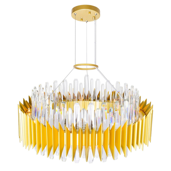 CWI Lighting 1247P28-18-602 Cityscape 18 Light Chandelier Satin Gold Alt 2.jpg