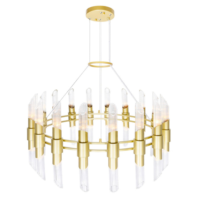 CWI Lighting 1269P40-36-602 Croissant 36 Light Chandelier Satin Gold Alt 1.jpg