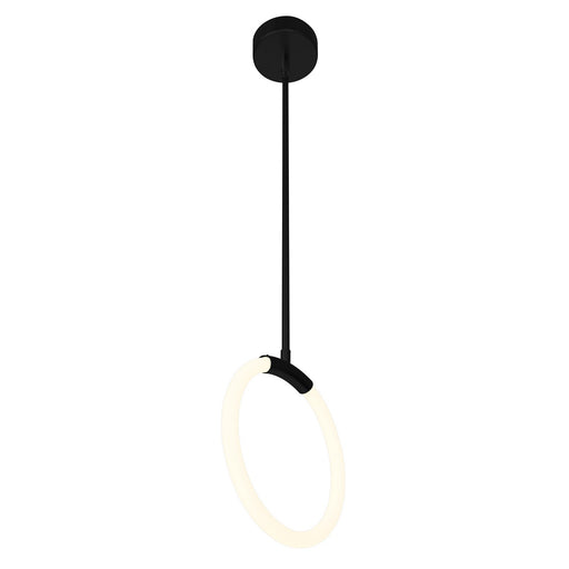 CWI Lighting 1273P10-1-101 Hoops LED Pendant Black Alt 1.jpg