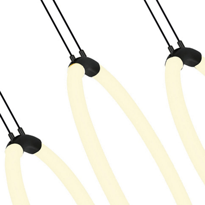 CWI Lighting 1273P23-5-101-RC Hoops LED Chandelier Black Alt 3.jpg