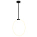 CWI Lighting 1273P24-1-101 Hoops LED Chandelier Black Alt 1.jpg