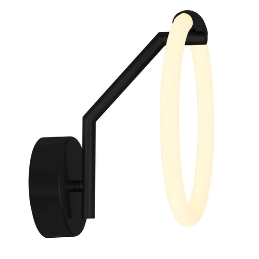 CWI Lighting 1273W10-1-101 Hoops LED Wall Sconce Black Alt 1.jpg