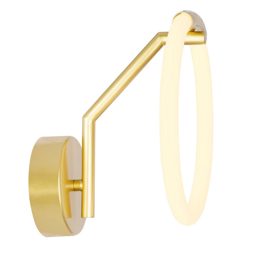 CWI Lighting 1273W10-1-602 Hoops LED Wall Sconce Satin Gold Alt 1.jpg