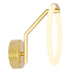 CWI Lighting 1273W10-1-602 Hoops LED Wall Sconce, Satin Gold Alternate Image.jpg