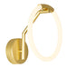 CWI Lighting 1273W10-1-602 Hoops LED Wall Sconce, Satin Gold Alternate Image 2.jpg