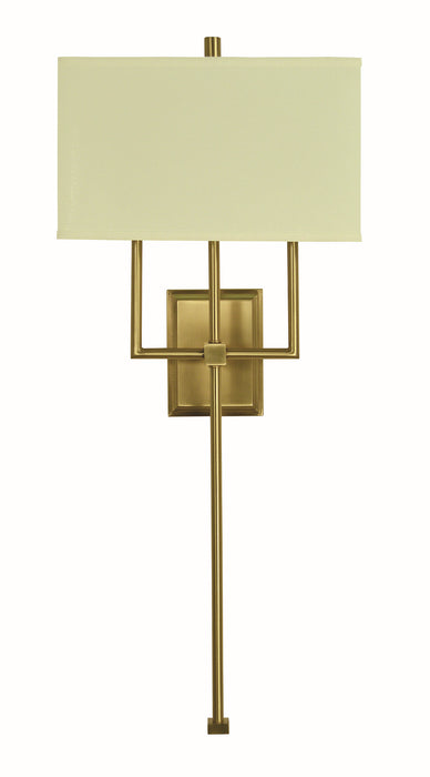 Framburg 5674 BR Sconces Two Light Wall Sconce, Brushed Brass Alternate Image A.jpg