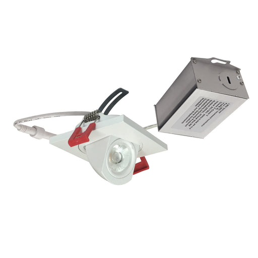 Nora Lighting NM2-2R2705030MPW LED Mini Downlight, Matte Powder White Alternate Image.jpg