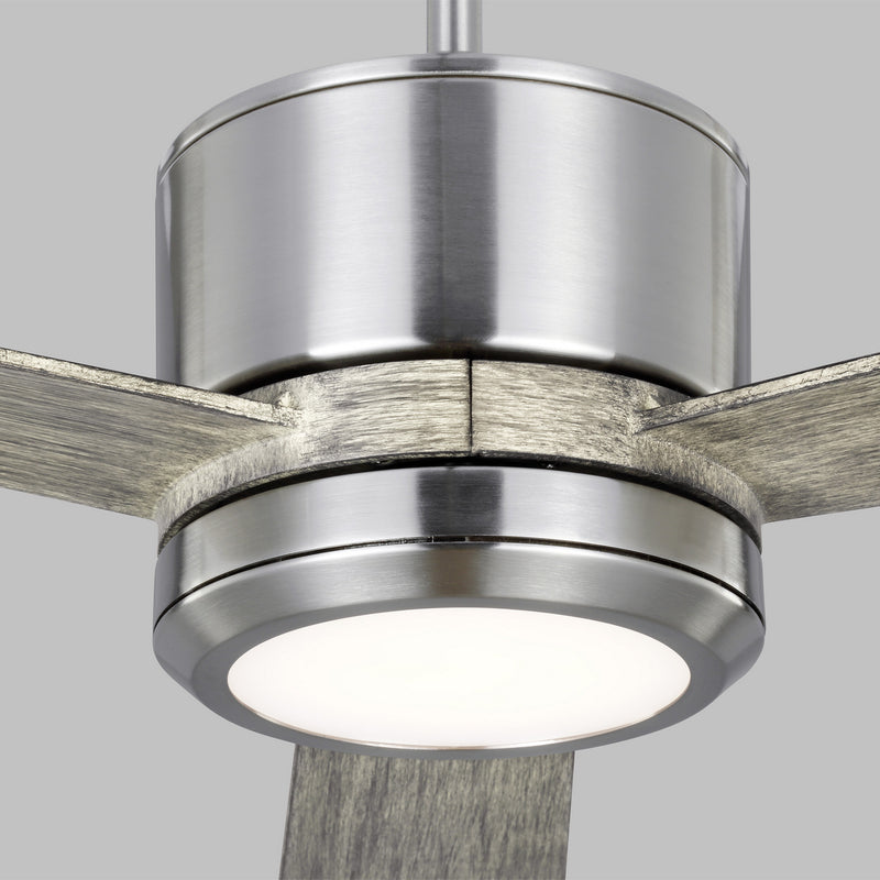 Generation Lighting 3VNR52BSLGD-V1 Vision 52"Ceiling Fan, Brushed Steel Alternate Image 2.jpg