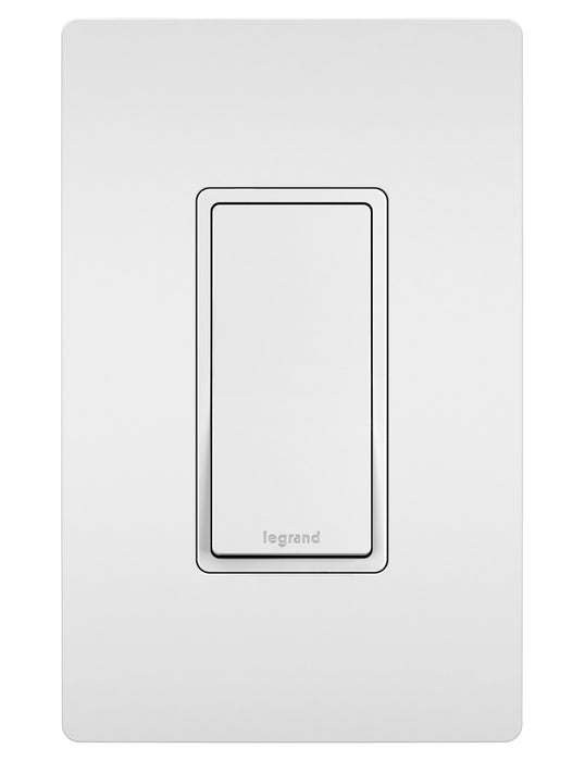 Legrand TM870W radiant Single-Pole Switch, White Alternate Image 2