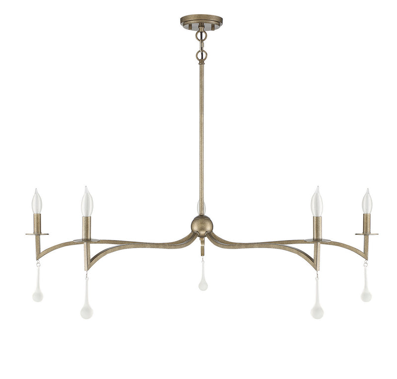 Savoy House 1-1099-5-182 Five Light Chandelier, Chelsea Gold (2)