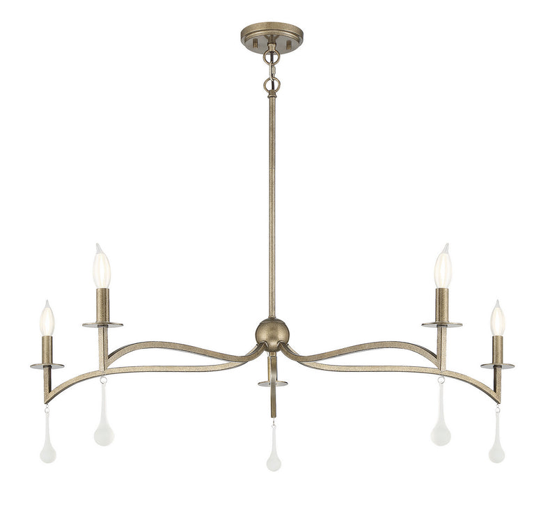 Savoy House 1-1099-5-182 Five Light Chandelier, Chelsea Gold (3)