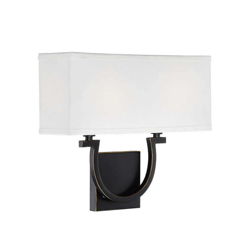 Savoy House 9-998-2-44 Two Light Wall Sconce, Classic Bronze (4)