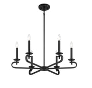 Savoy House 1-2450-6-89 Six Light Chandelier, Matte Black (4)