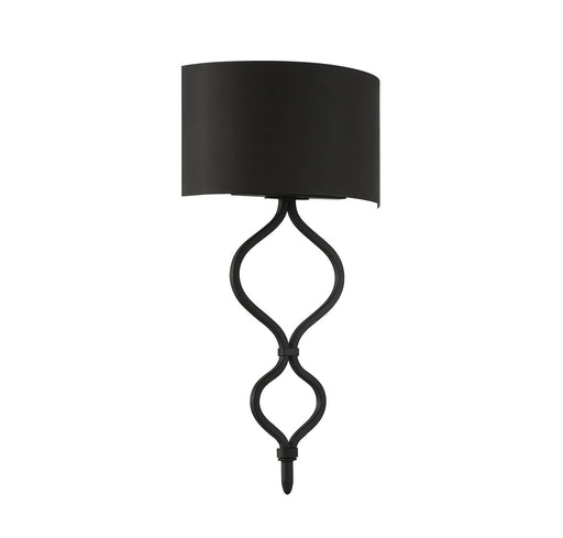 Savoy House 9-6520-1-89 LED Wall Sconce, Matte Black (2)