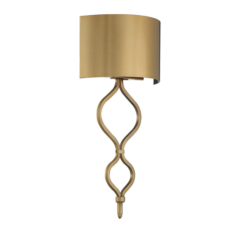 Savoy House 9-6520-1-322 LED Wall Sconce, Warm Brass (4)