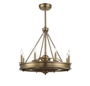 Savoy House 39-FD-124-322 LED Fan D'Lier, Warm Brass (3)