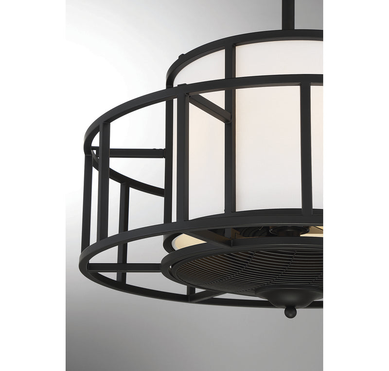Savoy House 30-FD-126-89 LED Fan D'Lier, Matte Black (5)