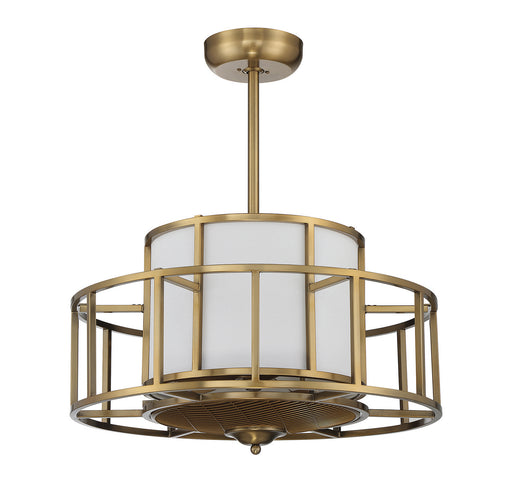 Savoy House 30-FD-126-322 LED Fan D'Lier, Warm Brass (2)