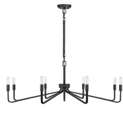 Savoy House 1-6400-8-190 Eight Light Chandelier, Forged Iron (2)