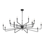 Savoy House 1-6402-16-190 16 Light Chandelier, Forged Iron (4)