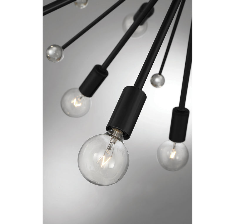 Savoy House 7-6099-24-89 24 Light Chandelier, Matte Black (3)
